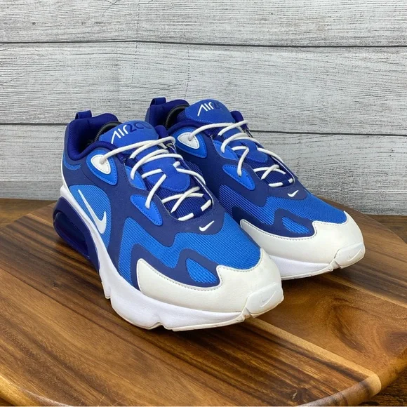 Nike Air Max 200 Pacific Blue White Shoes AQ2568-400 Men’s Sneaker Size 11.5